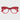 charlotte glasses by captivated eyewear in red 